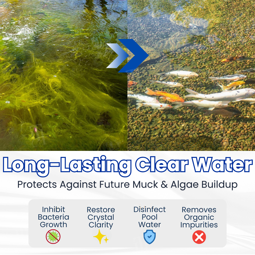 ✨ From Green to Clean Overnight! |⏱️ Crystal Clear in 24 Hours! | Juxek® Water-Purifier Pro Formula