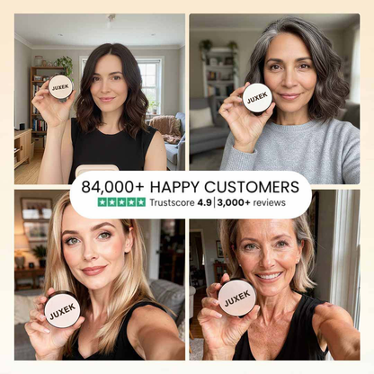 Anti-Aging Foundation Cushion - Wrinkle Reducer Makeup with SPF | Hydrating Full Coverage Face Foundation for Mature Skin | Long-lasting Glow Finish