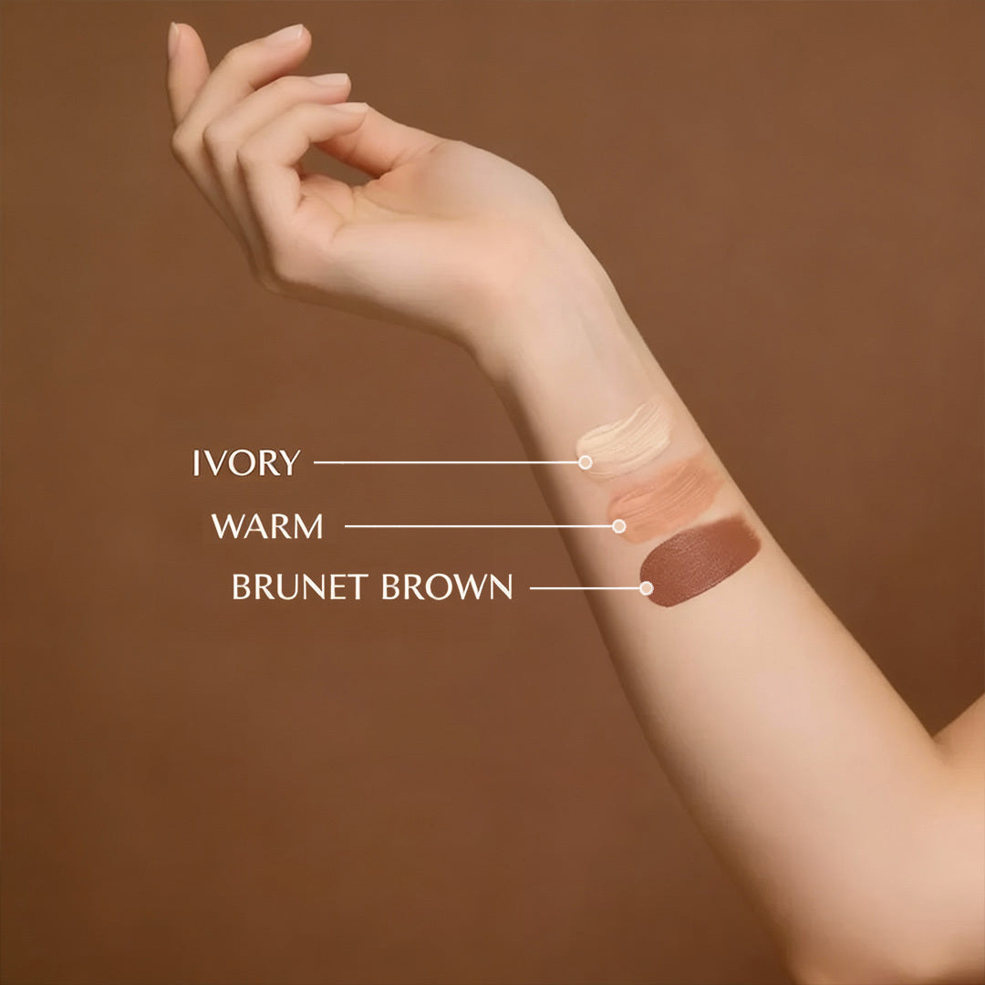 Anti-Aging Foundation Cushion - Wrinkle Reducer Makeup with SPF | Hydrating Full Coverage Face Foundation for Mature Skin | Long-lasting Glow Finish